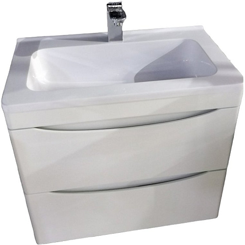 Тумба под раковину Style Line Бергамо мини 70 люкс PLUS белый СС-00002320 Тумба под раковину Style Line Бергамо мини 70 люкс PLUS белый СС-00002320