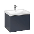 Тумба под раковину Villeroy & Boch Subway 3.0 с подсветкой Marine Blue / Marine Blue C577L0VQ Тумба под раковину Villeroy & Boch Subway 3.0 с подсветкой Marine Blue / Marine Blue C577L0VQ