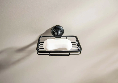 Мыльница Aquatek КЛАССИК AQ4533MB черный матовый Мыльница Aquatek КЛАССИК AQ4533MB черный матовый