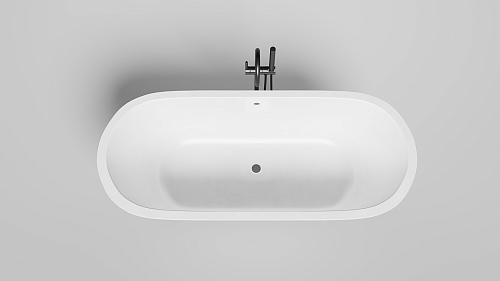 Ванна из искусственного камня Salini ORNELLA AXIS 170x75 103423M S-Stone Ванна из искусственного камня Salini ORNELLA AXIS 170x75 103423M S-Stone