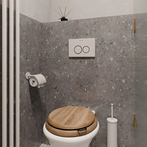 Клавиша смыва Milacio Standart MCU.201 механическая белый/кольца хром R-style Клавиша смыва Milacio Standart MCU.201 механическая белый/кольца хром R-style