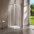 Душевой уголок Vincea Garda VSS-1G900CLBN 900x900, брашированный никель, стекло прозрачное Душевой уголок Vincea Garda VSS-1G900CLBN 900x900, брашированный никель, стекло прозрачное