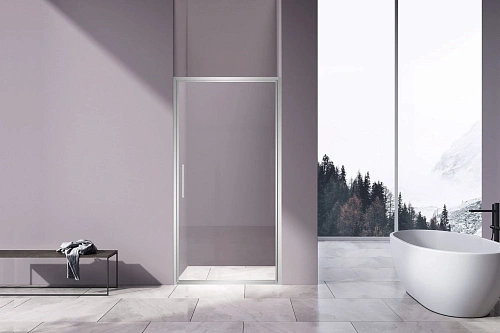 Душевая дверь Vincea Slim 8mm VDP-4SL900CL, хром, стекло прозрачное Душевая дверь Vincea Slim 8mm VDP-4SL900CL, хром, стекло прозрачное