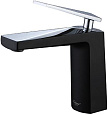 Смеситель для раковины Boheme Venturo черный-хром 371-B Смеситель для раковины Boheme Venturo черный-хром 371-B