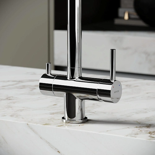 Смеситель для кухни SANCOS Foster SC4014CH с возможностью подключения фильтра для воды, хром Смеситель для кухни SANCOS Foster SC4014CH с возможностью подключения фильтра для воды, хром