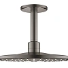 Верхний душ GROHE Rainshower 310 SmartActive с потолочным душевым кронштейном, темный графит матовый 26477AL0 Верхний душ GROHE Rainshower 310 SmartActive с потолочным душевым кронштейном, темный графит матовый 26477AL0
