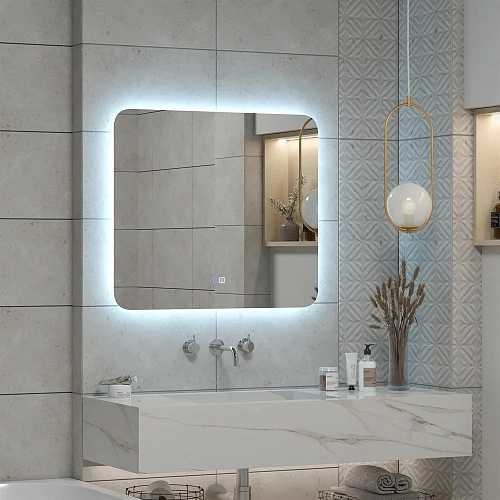 Зеркало Taliente Zled-B с LED-подсветкой, 80x70см, прямоугольное, с антизапотеванием TA-Zled-B8070a Зеркало Taliente Zled-B с LED-подсветкой, 80x70см, прямоугольное, с антизапотеванием TA-Zled-B8070a