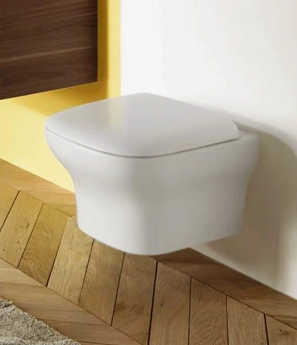 Унитаз подвесной Jacob Delafon Vox EDM102-00 безободковый без сиденья Унитаз подвесной Jacob Delafon Vox EDM102-00 безободковый без сиденья