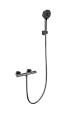 Смеситель для душа Wonzon & Woghand с термостатом, темный графит (WW-B2063-A-BGG) Смеситель для душа Wonzon & Woghand с термостатом, темный графит (WW-B2063-A-BGG)