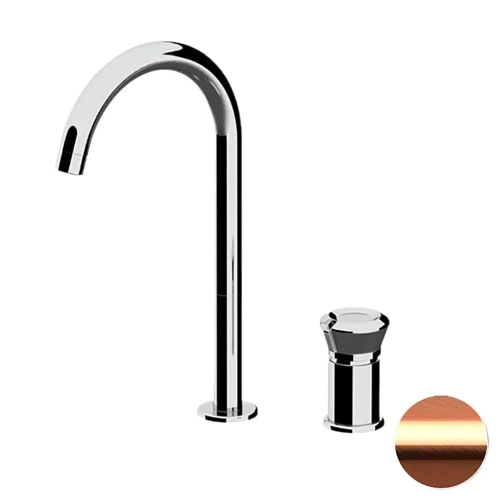 Смеситель для раковины Remer Element ET57LRP, медь брашированная Смеситель для раковины Remer Element ET57LRP, медь брашированная