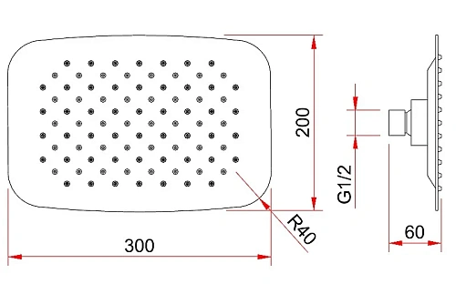 Душевая система BERGES VENTAS 3O BLACK, черный матовый 073010 Душевая система BERGES VENTAS 3O BLACK, черный матовый 073010
