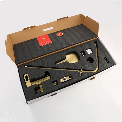 Душевая система Raglo R51.24.03, золотой сатин Душевая система Raglo R51.24.03, золотой сатин