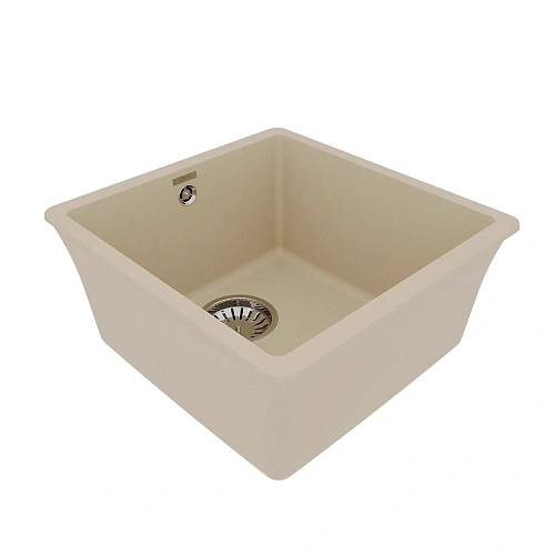 Кухонная мойка Lemark SINARA 400-U встраиваемая снизу из кварцгранита, бежевый 9910062 Кухонная мойка Lemark SINARA 400-U встраиваемая снизу из кварцгранита, бежевый 9910062