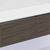 Тумба под раковину Armadi Art QUATRO 790-M2-140(70+70)-OA-A+L 140 см (70+70) ANTHRACITE профиль ANTHRACITE Тумба под раковину Armadi Art QUATRO 790-M2-140(70+70)-OA-A+L 140 см (70+70) ANTHRACITE профиль ANTHRACITE