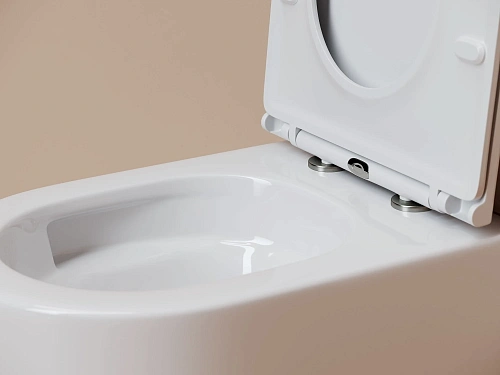 Унитаз подвесной Ceramica Nova Noe CN4011T смыв торнадо 3.0, с сидением микролифт, белый Унитаз подвесной Ceramica Nova Noe CN4011T смыв торнадо 3.0, с сидением микролифт, белый