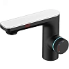 Смеситель для раковины BERGES MORANS 076002 сенсорный, черный матовый Смеситель для раковины BERGES MORANS 076002 сенсорный, черный матовый