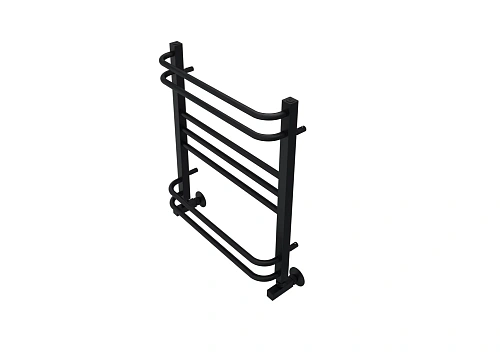 Полотенцесушитель водяной Aquatek Бетта П7 500х600 мм, черный муар AQ KRC0760BL Полотенцесушитель водяной Aquatek Бетта П7 500х600 мм, черный муар AQ KRC0760BL