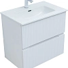 Тумба под раковину Aquanet Джейн 70 белый матовый 00313285 напольная/подвесная Тумба под раковину Aquanet Джейн 70 белый матовый 00313285 напольная/подвесная