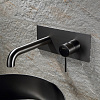 Картинка анонса товара «смеситель для раковины black&amp;white u7620gm встраиваемый 7620u»