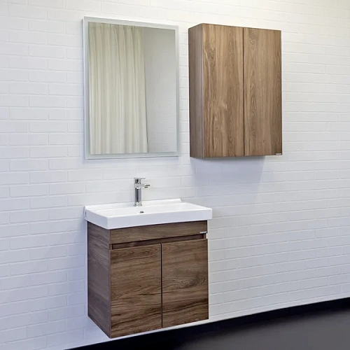 Тумба с раковиной Comforty Осло 60 00-00011149 дуб темно-коричневый раковина Fest 60 Тумба с раковиной Comforty Осло 60 00-00011149 дуб темно-коричневый раковина Fest 60