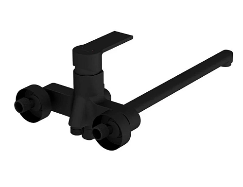 Смеситель для ванны Cersanit BRASKO BLACK (A64092) с длинным изливом однорычажный черный 64092 Смеситель для ванны Cersanit BRASKO BLACK (A64092) с длинным изливом однорычажный черный 64092