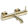 Смеситель для ванны AQUAme Siena AQM6212BG Brushed gold Смеситель для ванны AQUAme Siena AQM6212BG Brushed gold