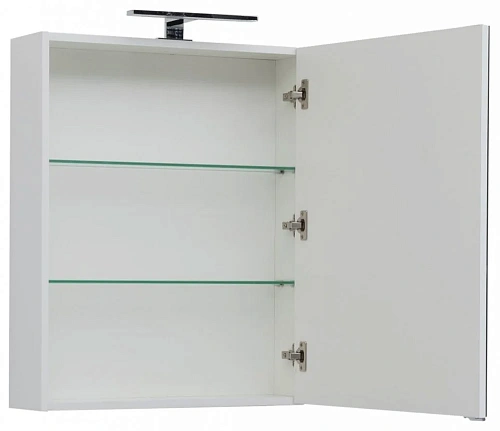 Зеркальный шкаф Aquanet Палермо 60 белый 00203939 Зеркальный шкаф Aquanet Палермо 60 белый 00203939