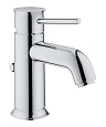 Смеситель для раковины GROHE BauClassic с донным клапаном, хром (23161000) Смеситель для раковины GROHE BauClassic с донным клапаном, хром (23161000)