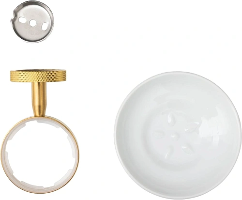 Мыльница Allen Brau Allen Brau Priority 6.31005-GB золото браш Мыльница Allen Brau Allen Brau Priority 6.31005-GB золото браш