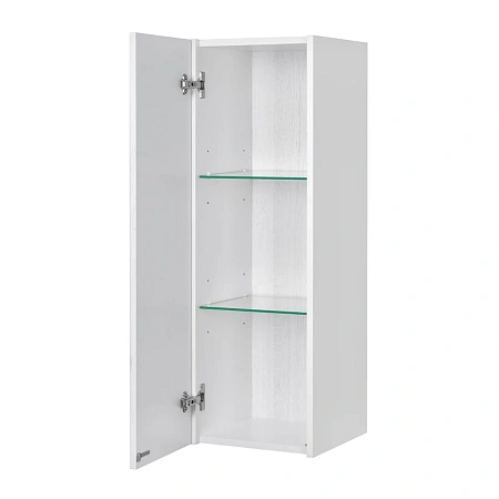 Шкаф Aquaton Сакура левый ольха наварра, белый глянец 1A220803SKW8L Шкаф Aquaton Сакура левый ольха наварра, белый глянец 1A220803SKW8L