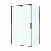 Душевой уголок BelBagno SOFT_CLOSE-1-AH-1-120/80-C-GM 120x80 см, профиль оружейная сталь, стекло прозрачное Душевой уголок BelBagno SOFT_CLOSE-1-AH-1-120/80-C-GM 120x80 см, профиль оружейная сталь, стекло прозрачное