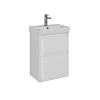 Тумба под раковину Lemark COMBI 50 см подвесная/напольная, белый LM03C50T Тумба под раковину Lemark COMBI 50 см подвесная/напольная, белый LM03C50T