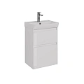Тумба под раковину Lemark COMBI 50 см подвесная/напольная, белый LM03C50T Тумба под раковину Lemark COMBI 50 см подвесная/напольная, белый LM03C50T