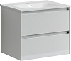 Картинка анонса товара «тумба под раковину sancos cento cn60w белый глянец»