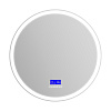 Картинка анонса товара «зеркало belbagno spc-rng-700-led-tch-rad 12w 220-240v 700x30 с подсветкой сенсорным выключателем bluetooth цифровым термометром радио»