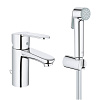 Картинка анонса товара «смеситель для раковины grohe eurostyle cosmopolitan однорычажный s-size, хром (23953003)»