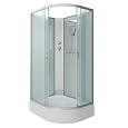 Детальная картинка товара «душевая кабина niagara classic ng-33184-14lbk (1100х800х2000) средний поддон (26см) стекло матовое 331844lbk»