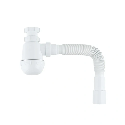 Сифон для раковины IDDIS Optima Home (900A0G0010VD) 1.1/2x40мм, с гофротрубой 40/50мм Сифон для раковины IDDIS Optima Home (900A0G0010VD) 1.1/2x40мм, с гофротрубой 40/50мм