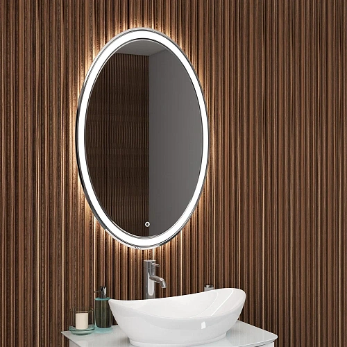 Зеркало Teso azaro Aura TAL2758 c LED-подсветкой, antifog 500х800 Зеркало Teso azaro Aura TAL2758 c LED-подсветкой, antifog 500х800