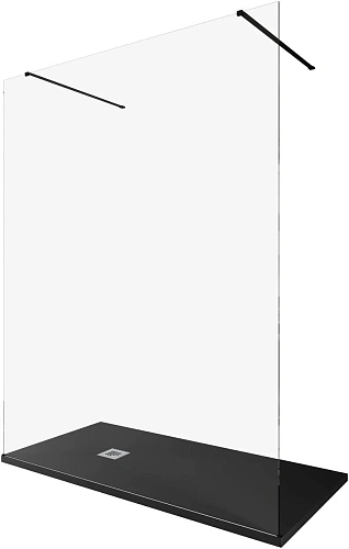 Душевая перегородка Allen Brau Infinity 2 160 3.21057.BBA черный брашированный Душевая перегородка Allen Brau Infinity 2 160 3.21057.BBA черный брашированный