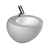 Картинка анонса товара «раковина laufen alessi 1097.2 (600х525мм, 8.1097.2.400.104.1) объединенная с полупьедесталом»