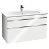 Картинка анонса товара «тумба с раковиной villeroy &amp; boch venticello a92601dh+4104alr1 (a926 01 dh + 4104 al r1) glossy whit»