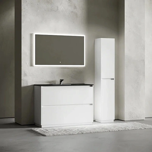 Тумба под раковину Sancos Libra Floor LB120F-1W напольная, 1190х450х840 белый глянец Тумба под раковину Sancos Libra Floor LB120F-1W напольная, 1190х450х840 белый глянец