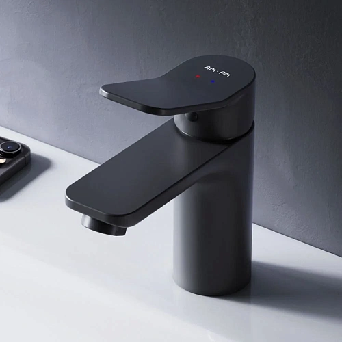 Смеситель для раковины AM.PM X-Joy F85A02122 черный Смеситель для раковины AM.PM X-Joy F85A02122 черный