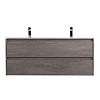 Картинка анонса товара «тумба под раковину belbagno kraft-1200-2c-so-2-cg cemento grigio подвесная 1200x460»