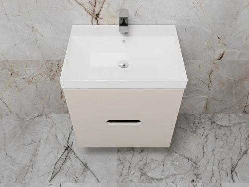 Тумба под раковину Style Line Матис 60, Classic 60, (2 ящика), крем, эмаль подвесная ЛС-00002310 Тумба под раковину Style Line Матис 60, Classic 60, (2 ящика), крем, эмаль подвесная ЛС-00002310