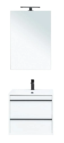 Комплект мебели Aquanet Lino 60 белый матовый 00271951 Комплект мебели Aquanet Lino 60 белый матовый 00271951