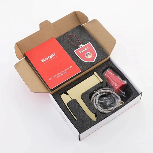 Смеситель для раковины Raglo R01.10.03, золотой сатин Смеситель для раковины Raglo R01.10.03, золотой сатин