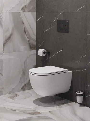 Унитаз подвесной BelBagno ETNA BB008CH-TOR/SC безободковый с сиденьем и смывом TORNADO Унитаз подвесной BelBagno ETNA BB008CH-TOR/SC безободковый с сиденьем и смывом TORNADO