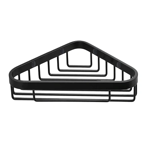 Полка Colombo Basic B2732.NM угловая металлическая, черный матовый Полка Colombo Basic B2732.NM угловая металлическая, черный матовый